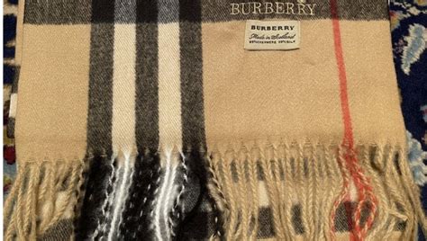 truffa della sciarpa burberry